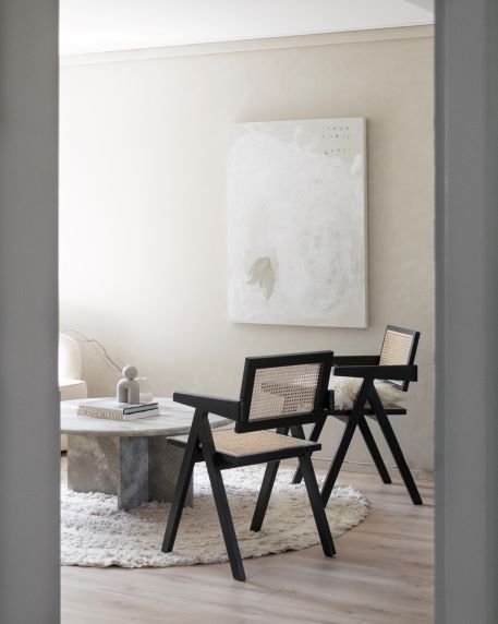 Rotting karosszék - Fekete