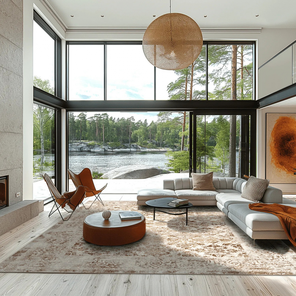 Wilton szőnyeg 'Denizli' 80x250cm - Bézs