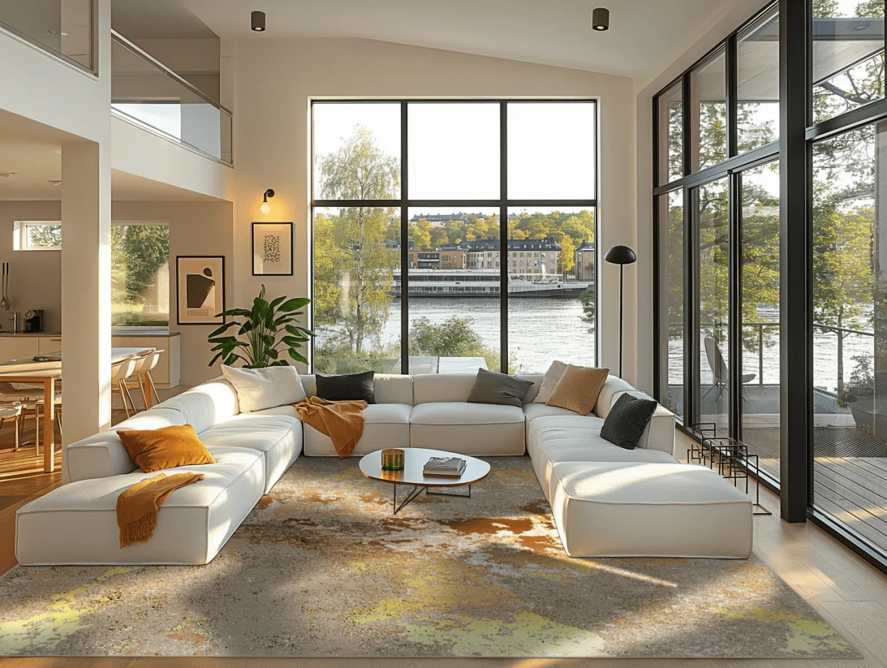 Wilton szőnyeg 'Elena' 160x230cm - Bézs/Arany