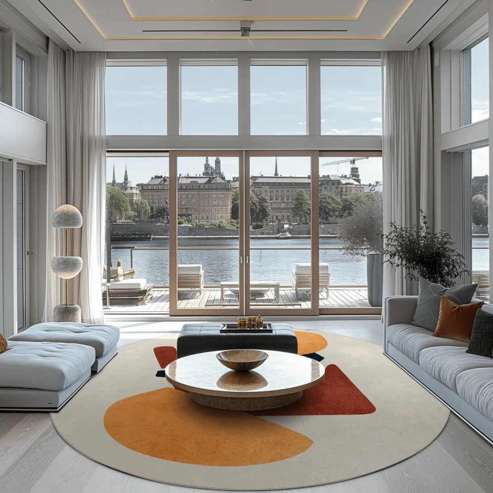 Kerek szőnyeg 'Beira' 160cm - Multi