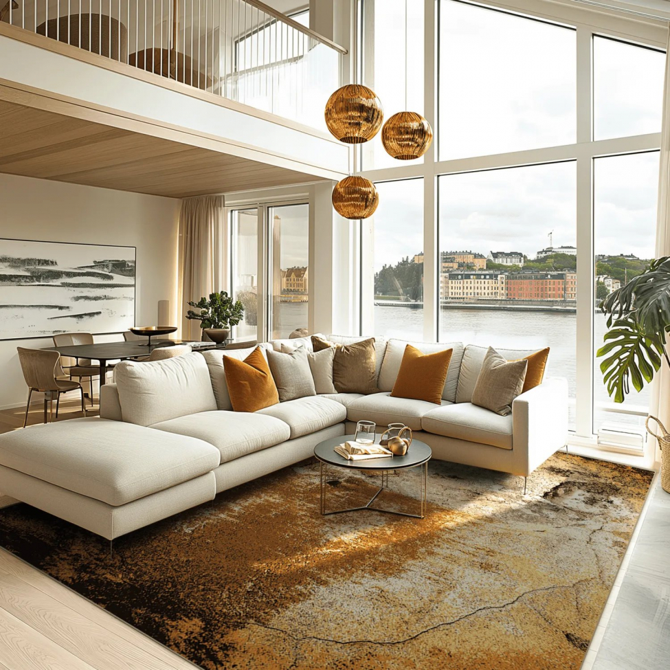 Wilton szőnyeg 'Olivera' 160x230cm - Barna