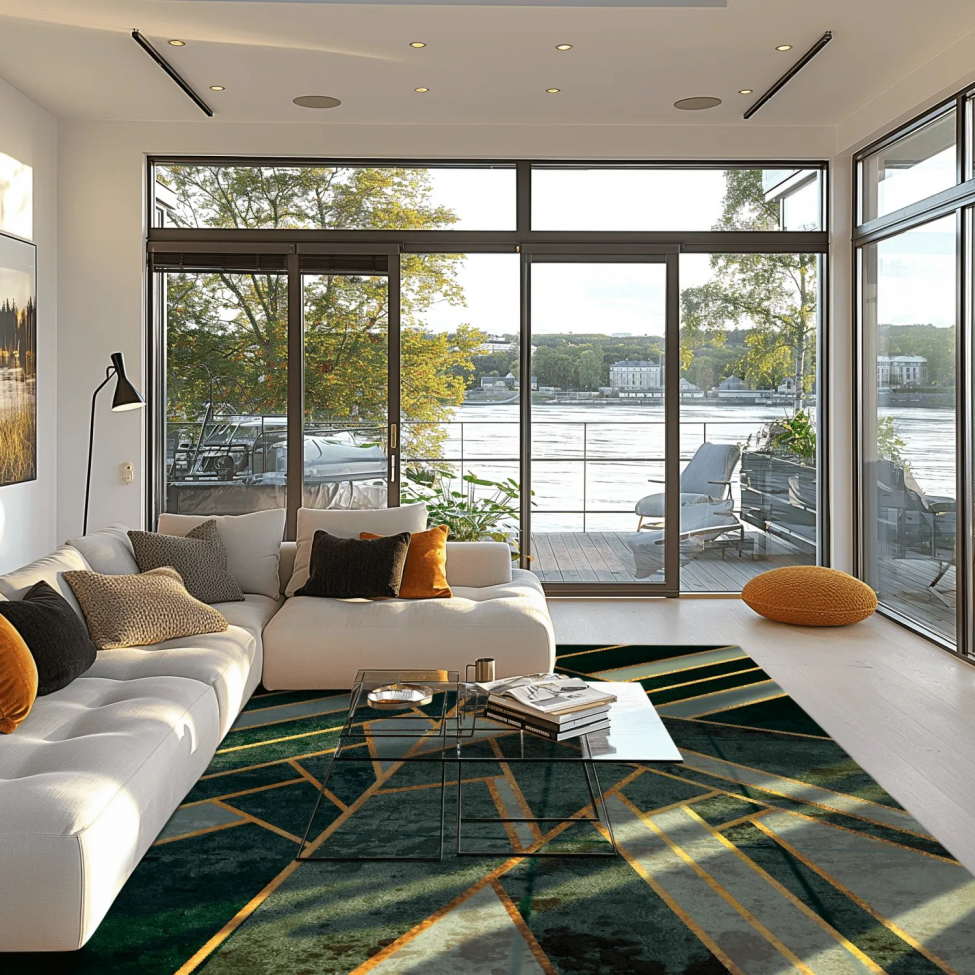 Wilton szőnyeg 'Amasra' 80x350cm - Zöld