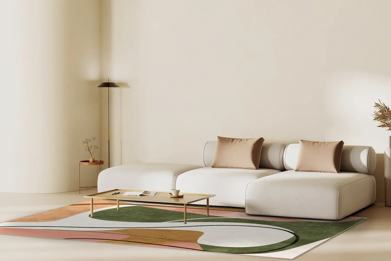 Wilton szőnyeg 'Cressida' 130x190cm - Zöld/Többszínű