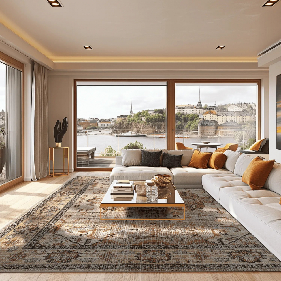 Wilton szőnyeg 'Siliana' 240x340cm - Bézs