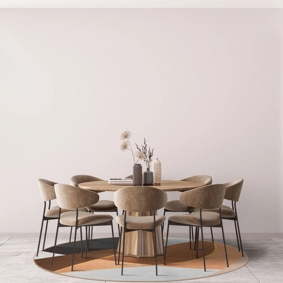 Kerek szőnyeg 'Hazel' 290cm - Többszínű