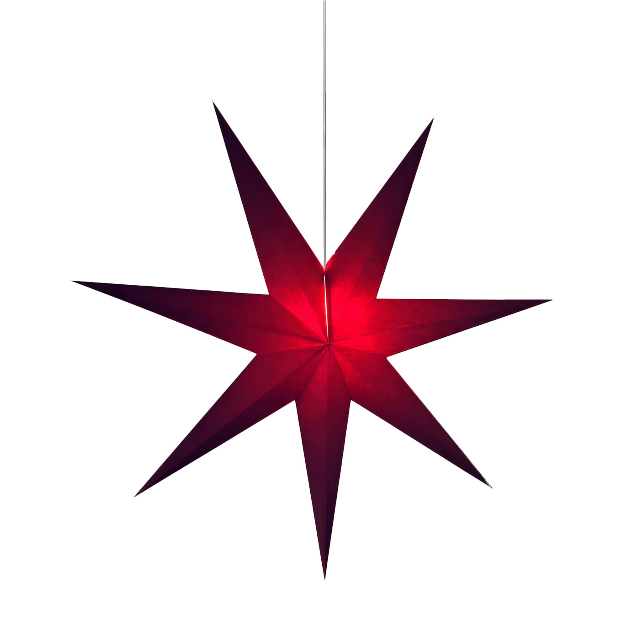 Adventi csillag 'Sally' 100cm - Piros