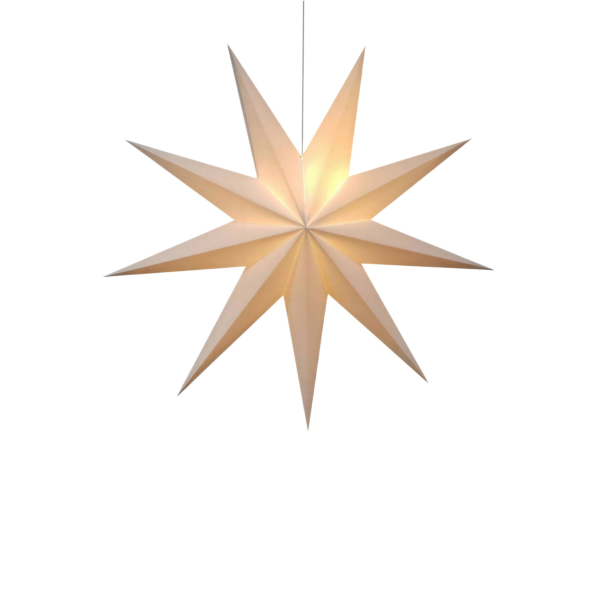 Adventi csillag 'Vintergatan' 118cm - Feh&eacute;r