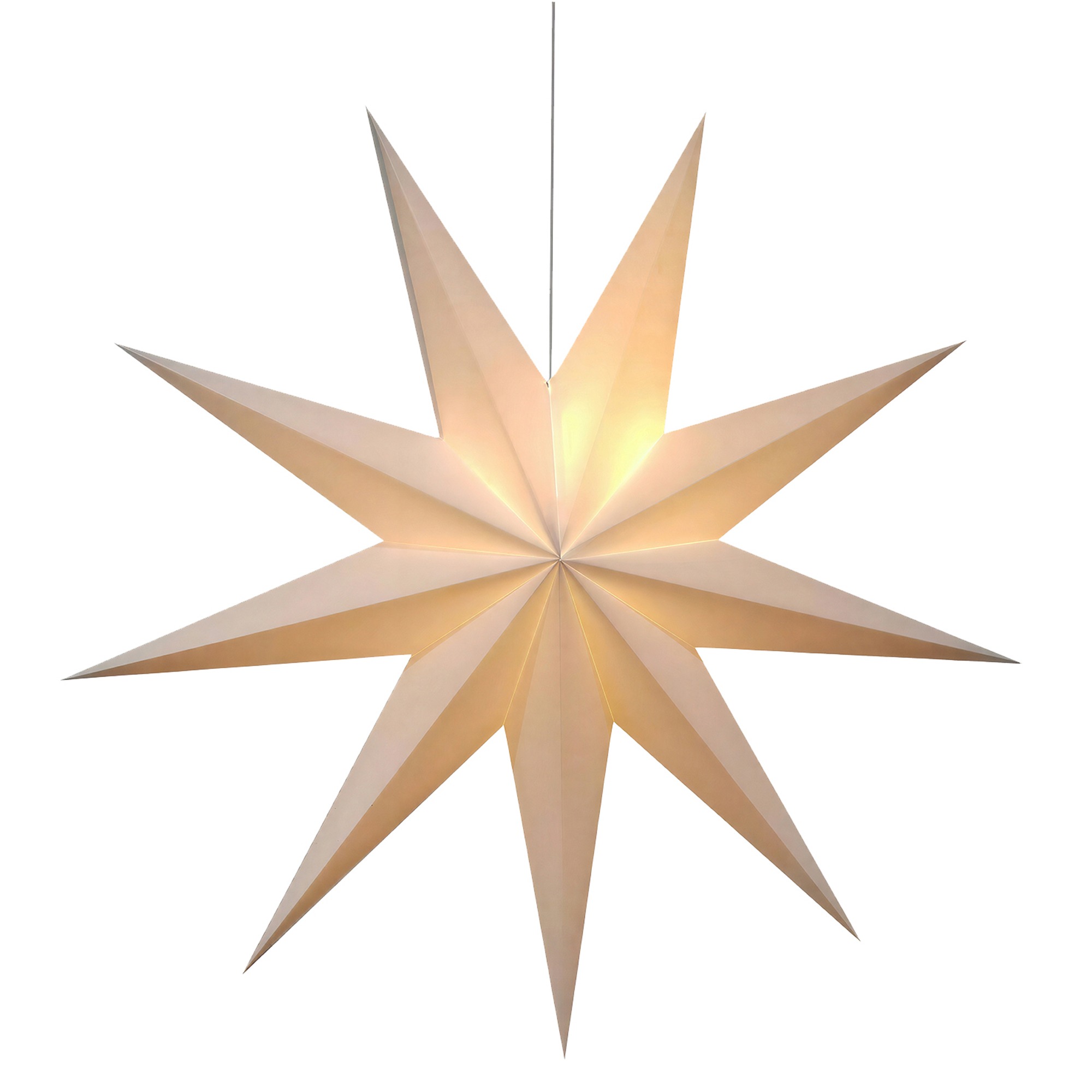 Adventi csillag 'Vintergatan' 118cm - Feh&eacute;r