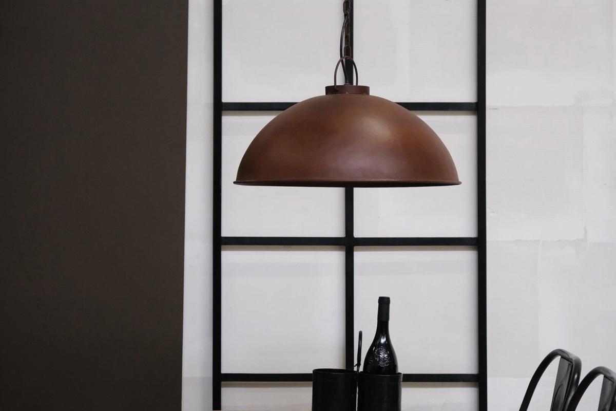 Thormann vintage lámpa - Rozsdás felület