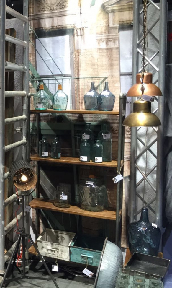 Mennyezeti lámpa 'Alma' – Patinás sárgaréz