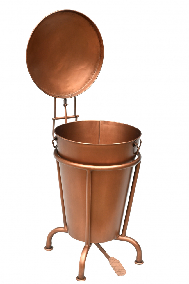 Pedálos kuka 'Klapp' - Réz