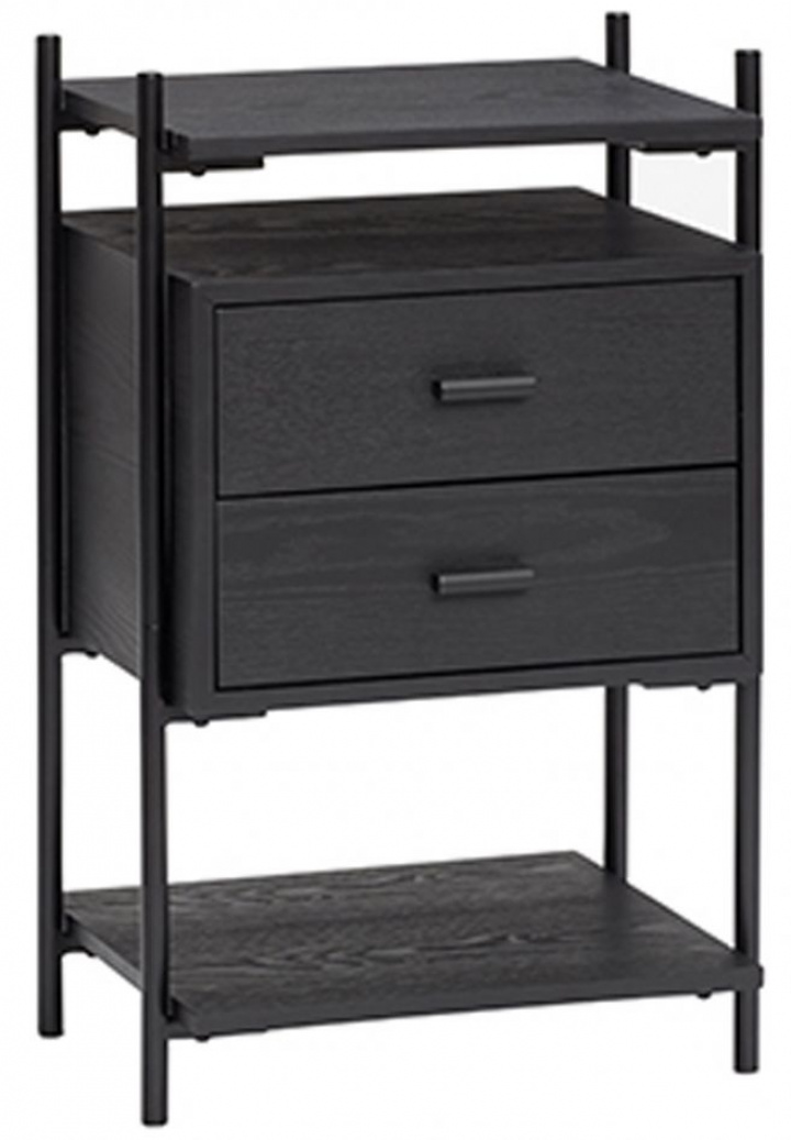 Oldalasztal \'Norm\' - Fekete a csoportban Bútorok / Polcok és tárolás / Oldalszekrények nál Reforma (021104F)