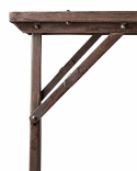 Összecsukható asztal \'Treasure\' 150x62cm - Újrahasznosított fa