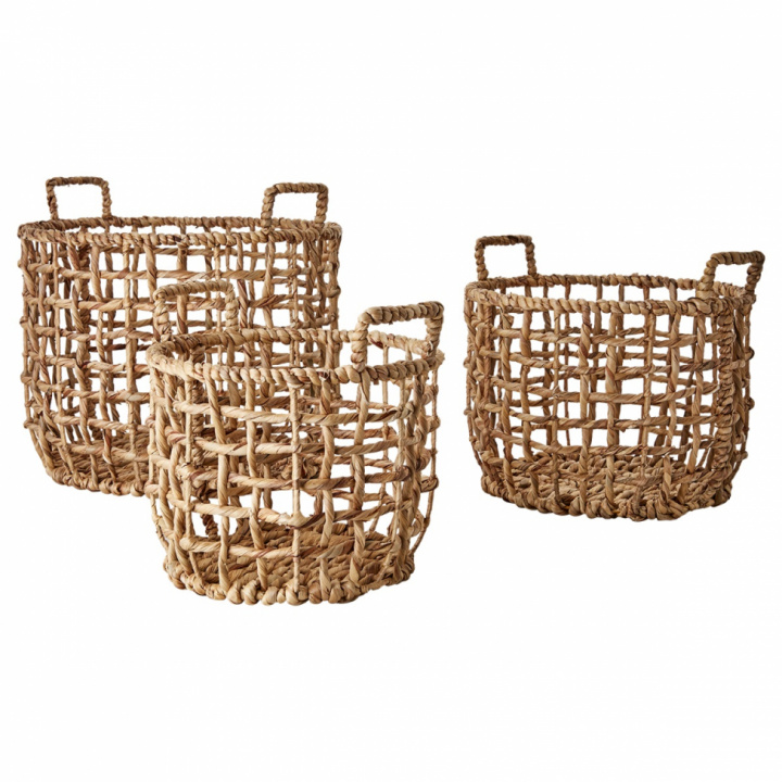 3-as csomag Kosár \'Gyűjt\' - Természetes a csoportban Dekoráció / Dekoráció / Egyéb dekoráció nál Reforma (085-519-00)