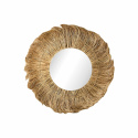 Tükör \'Stina\' kerek 70cm - Természetes