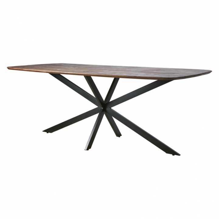 Portland étkezőasztal 200x100cm - Barna a csoportban Bútorok / Asztalok / Étkezőasztal nál Reforma (089-253-00)