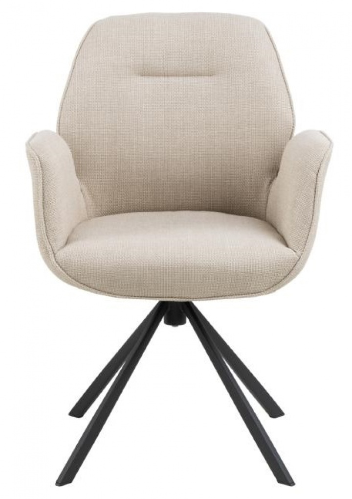 Bjuv szék - Bézs/Fekete a csoportban Bútorok / Ülőbútorok / Székek nál Reforma (101082)