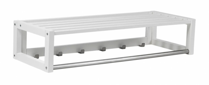 Hatthylla \'Confetti\' - Fehér a csoportban Bútorok / Polcok és tárolás / Kalap- és cipőtartók nál Reforma (103601)