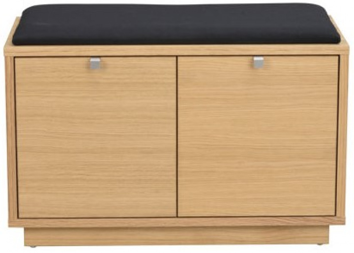 Pad \'Confetti\' 70cm - Tölgy/Fekete a csoportban Bútorok / Ülőbútorok / Padok nál Reforma (103753)