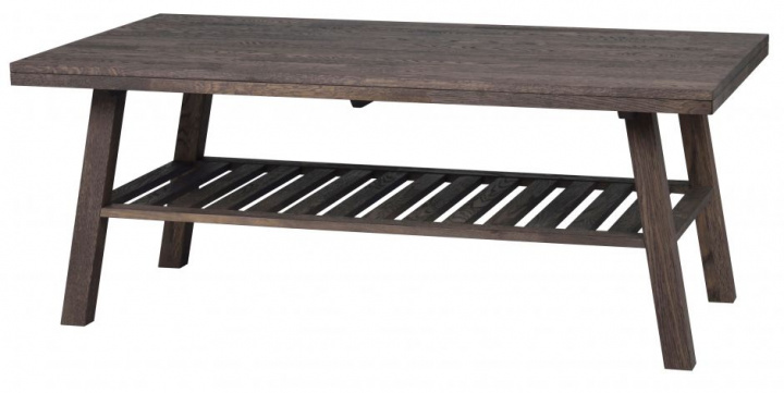 Kávézóasztal \'Brooklyn\' 130x75cm - Sötétbarna a csoportban Bútorok / Asztalok / Asztal nál Reforma (108314)