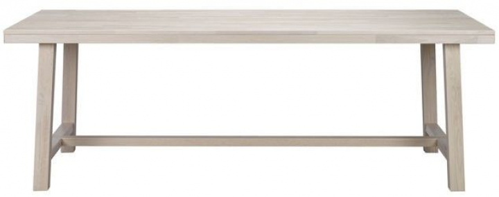 Étkezőasztal \'Brooklyn\' 220x95cm - Fehér pigmentált a csoportban Bútorok / Asztalok / Étkezőasztal nál Reforma (108561)