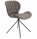 Szék \'Omg\' - Velúr/Szürke