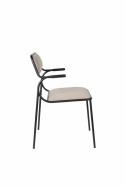 Alba szék - Fekete/Bézs