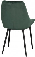 Sierra szék - Zöld bársony/Fekete