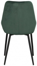 Sierra szék - Zöld bársony/Fekete