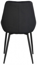 Sierra szék - Fekete bársony