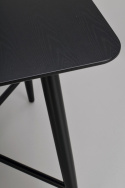 Lotta bárasztal 90x90cm - Fekete