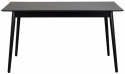 Lotta étkezőasztal 140x90cm - Fekete
