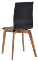 Szék \'Gracy\' - Fekete/Tölgy