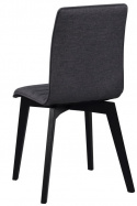 Szék \'Gracy\' - Sötétszürke/Fekete