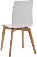 Szék \'Gracy\' - Fehér/Tölgy