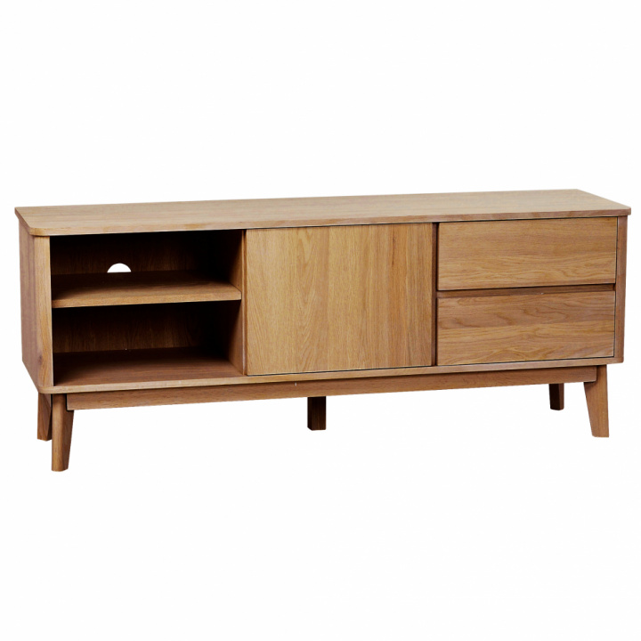 TV állvány \'Yumi\' 152x42cm - Tölgy a csoportban Bútorok / Polcok és tárolás / TV-szekrények nál Reforma (116909)