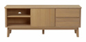 TV állvány \'Yumi\' 152x42cm - Tölgy