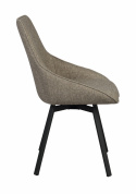 Szék \'Alison\' - Sötétbézs/fekete
