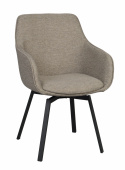 Alison karosszék - Sötét bézs/fekete