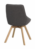 Alison szék - Szürke/tölgy