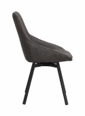 Alison szék - Sötétbarna/fekete