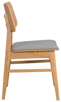 Nagano\' szék - Tölgy/Világosszürke