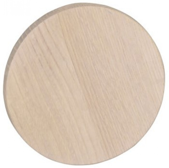 Fali fogas \'Milford\' 12cm - Fehér pigmentált a csoportban Bútorok / Polcok és tárolás / Ruhafogasok nál Reforma (119529)