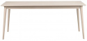 Tyler étkezőasztal 180x90cm - Fehérre festett tölgy