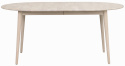 Tyler ovális étkezőasztal 170x105cm - Fehérre festett tölgy