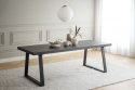 Brooklyn étkezőasztal 220x95cm - Sötétbarna/U-láb