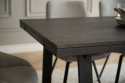 Brooklyn étkezőasztal 220x95cm - Sötétbarna/U-láb