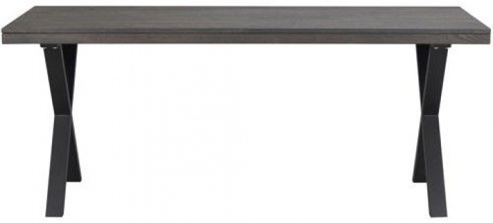 Brooklyn étkezőasztal 170x95cm - Sötétbarna/X láb a csoportban Bútorok / Asztalok / Étkezőasztal nál Reforma (119837)