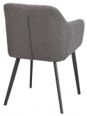 Bolton karosszék - Szürke/Fekete