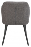 Bolton karosszék - Szürke/Fekete